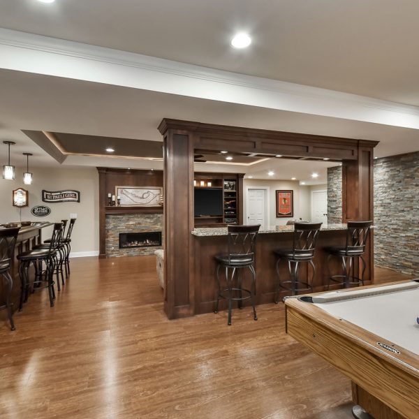Bayside Basement Basement Remodel